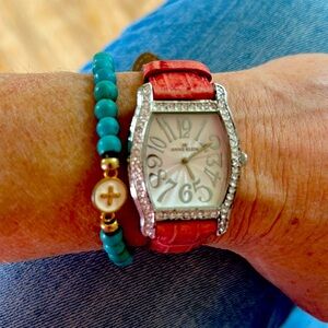 Adorable pink Anne Klein watch